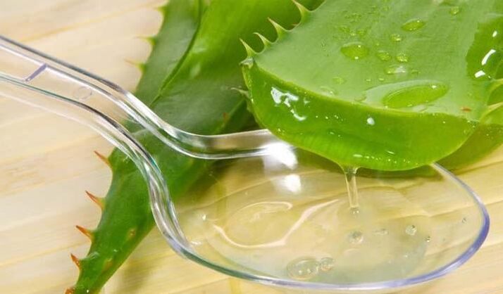 Aloe-Saft für alternde Haut